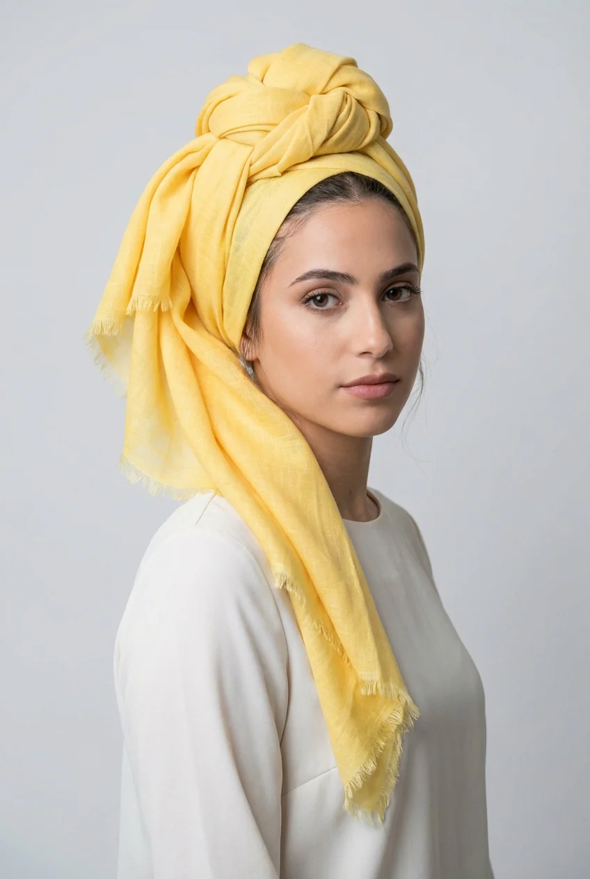 מטפחת צעיף חלק - Image 13