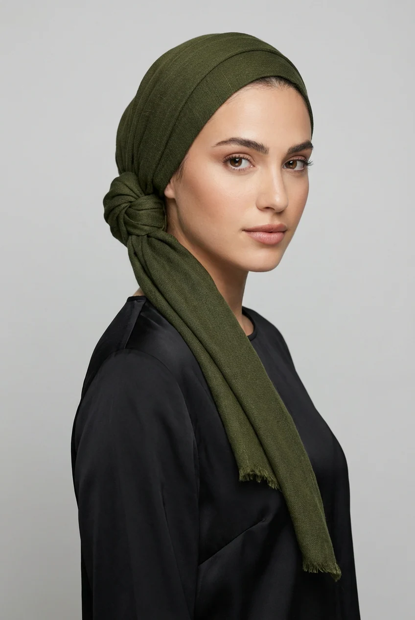 מטפחת צעיף חלק - Image 17